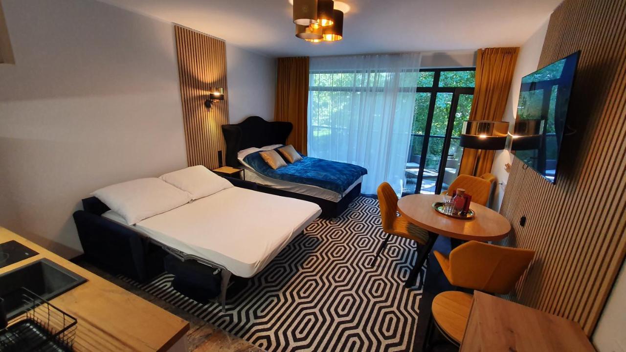 Gold Horizon Apartament Solny Resort Z Klimatyzacja I Garazem Kołobrzeg Eksteriør billede